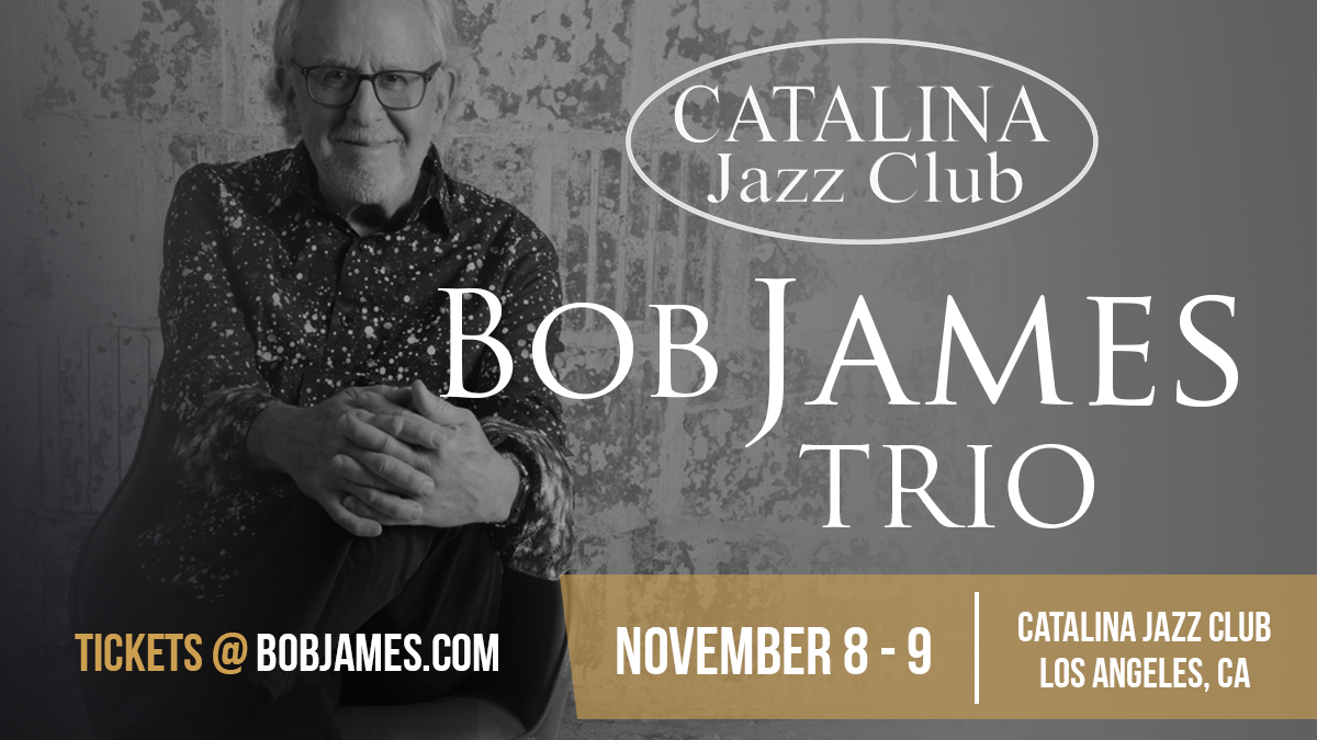 Bob James (@bobjamesmusic) on Twitter photo 🎹Experience an exciting night of #jazz with Bob James at Catalina Jazz Club in #LosAngeles! 🎶Catch him on November 8 & 9 for 2 evenings of #LIVEmusic magic!
🎟️ Tickets: bit.ly/3Uk4PGs or BobJames.com
#BobJames #CatalinaJazzClub #SoCal <a href="/CatJazzClub/">Catalina Jazz Club - Hollywood</a> 🎹Experience an exciting night of #jazz with Bob James at Catalina Jazz Club in #LosAngeles! 🎶Catch him on November 8 & 9 for 2 evenings of #LIVEmusic magic!
🎟️ Tickets: bit.ly/3Uk4PGs or BobJames.com
#BobJames #CatalinaJazzClub #SoCal <a href="/CatJazzClub/">Catalina Jazz Club - Hollywood</a>