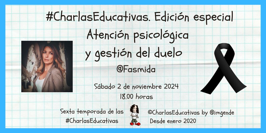 Vídeo IMPRESCINDIBLE con consejos psicológicos para afrontar la situación traumática vivida por la DANA con instrucciones concretas y prácticas para cada franja de edad. 
Muchas gracias a <a href="/imgende/">Ingrid Mosquera</a> y a <a href="/Fasmida/">A. Gutiérrez Salegui ❤️‍🩹</a>
youtube.com/watch?v=L0-Dyx…
#Valencia