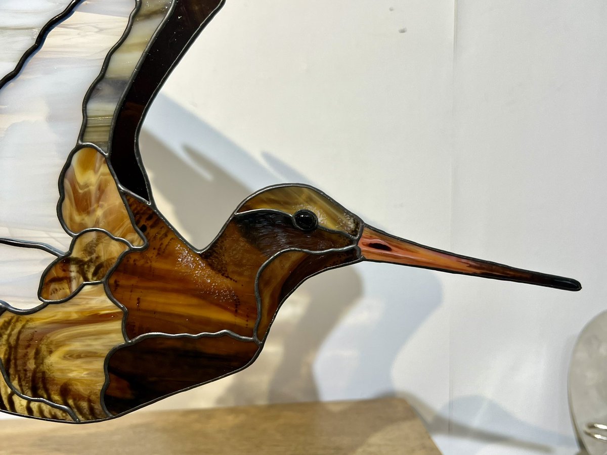 There’s a Black-tailed Godwit ready to fly from my studio… if you’re looking for a present for your friendly neighbourhood #wader #shorebird fan, he could be yours…