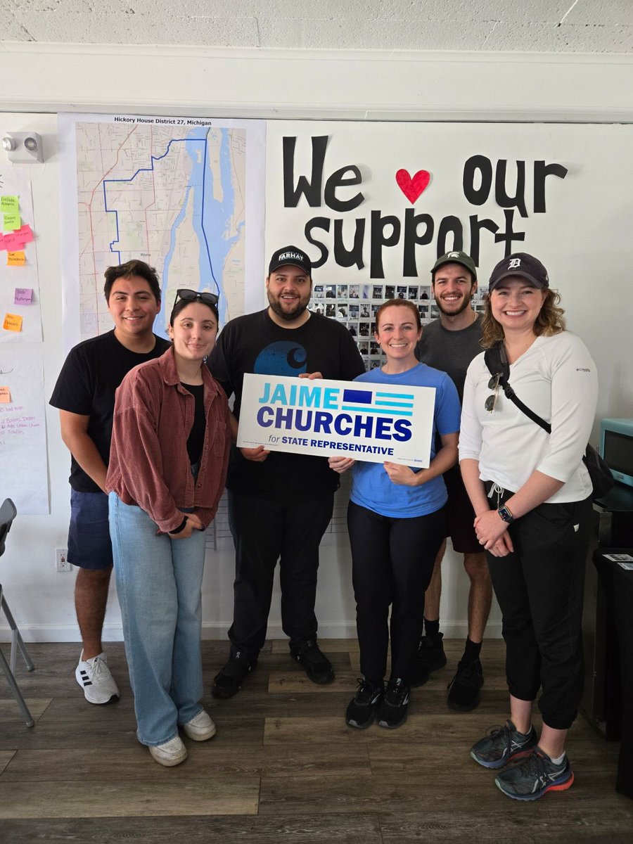 Alabas Farhat (@alabasfarhat) on Twitter photo Team Farhat and Byrnes were out knocking on doors this week to support our colleague, <a href="/Jaime_Churches/">Jaime Churches</a> !
Downriver has a dedicated advocate in Jaime, and it’s essential we get her reelected.
Remember, down-ballot races are so vital. Make sure to get out and vote! Team Farhat and Byrnes were out knocking on doors this week to support our colleague, <a href="/Jaime_Churches/">Jaime Churches</a> !
Downriver has a dedicated advocate in Jaime, and it’s essential we get her reelected.
Remember, down-ballot races are so vital. Make sure to get out and vote!