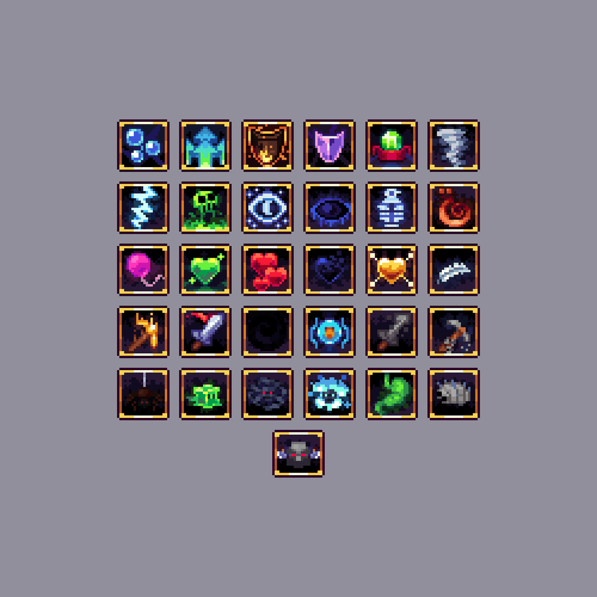 Status effects for my resource pack
#pixelart #Minecraft #Reverie