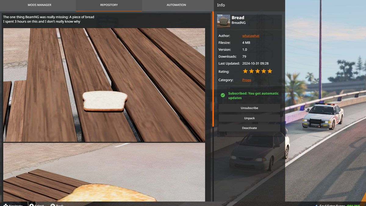 glad to see the beamng modding community is still at it
