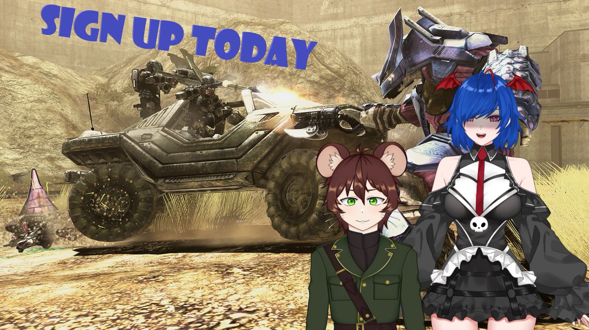 Doin the yoinky sploinky with. live at 8pm CET @CaptainlukasVT #halo #colab #vtuber #rat