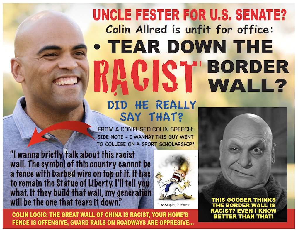 JohnRankin13's tweet image. Colin Allred: "Tear Down the Racist Border Wall" #Texas #Dallas #FortWorth #SanAntonio #Houston #ElPaso #terrorism #CorpusCristi #Teens #TikTokライブ #Teen #txlege #Texarkana #Child #Kamalasborder #Alamo #IllegalAlienInvasion #Amarillo #Waco #humantrafficking #DemocratsCheat