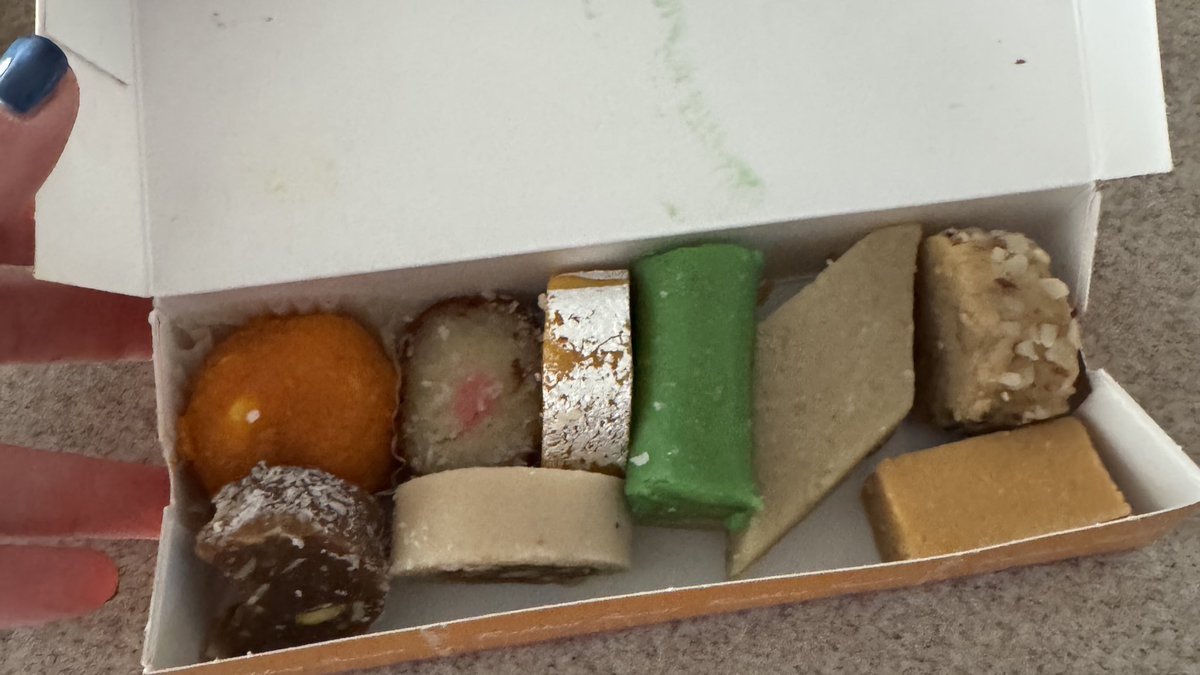 A super sweet kindergarten brought me sweets to share with my family as part of Diwali celebrations. #diwali #OdellPrimaryPride