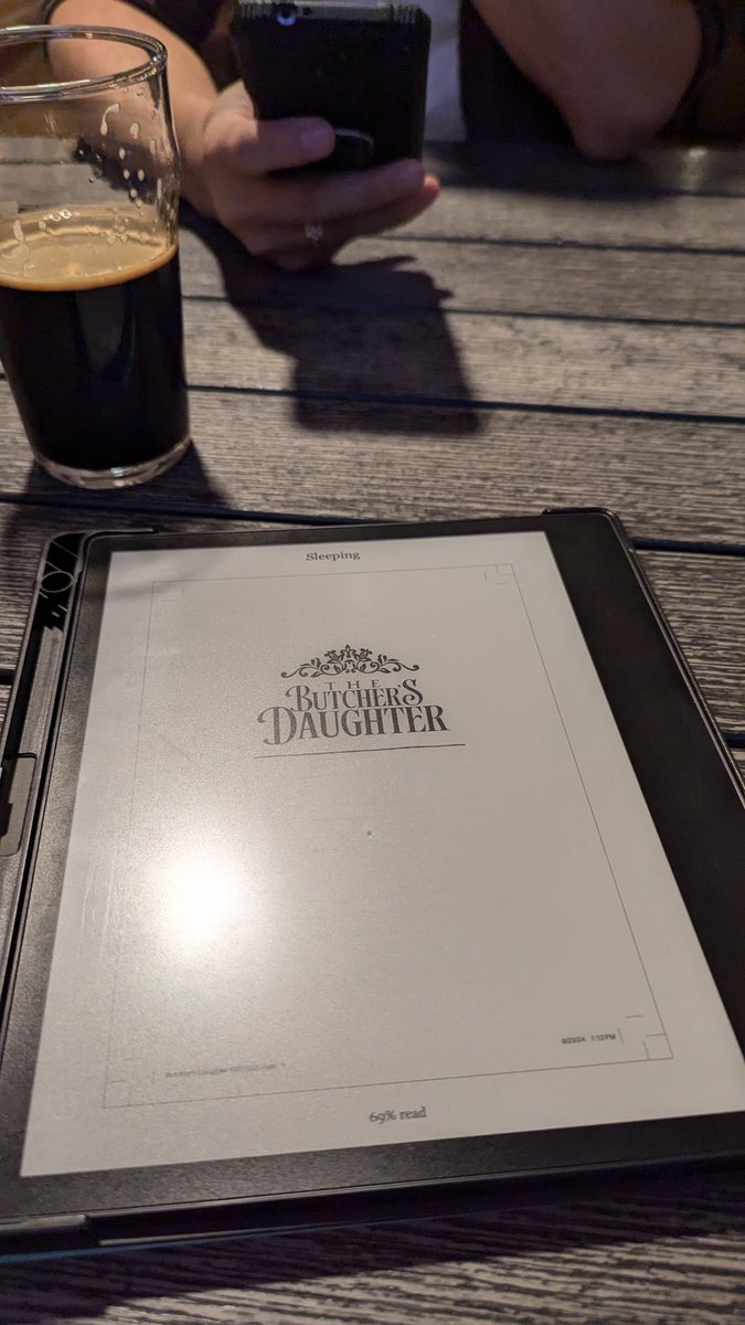 Y'all, I had the immense pleasure of reading The Butcher's Daughter, the upcoming novel by <a href="/david_demchuk/">David Demchuk 👻 (see you elsewhere)</a> &amp; <a href="/corinne_writer/">Corinne Leigh Clark</a>.

The story of the life of Mrs. Lovett, given her own life &amp; story beyond Sweeney Todd, full of meaning &amp; fascinating history. Highly rec'd for next year!