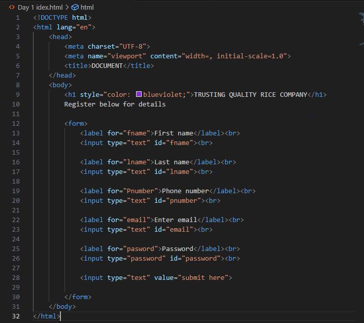 trustingbrenda's tweet photo. Coding journey begins! 🙌🙌
From zero to hero
Initiating my coding portfolio https://t.co/fXmDllB4nk
