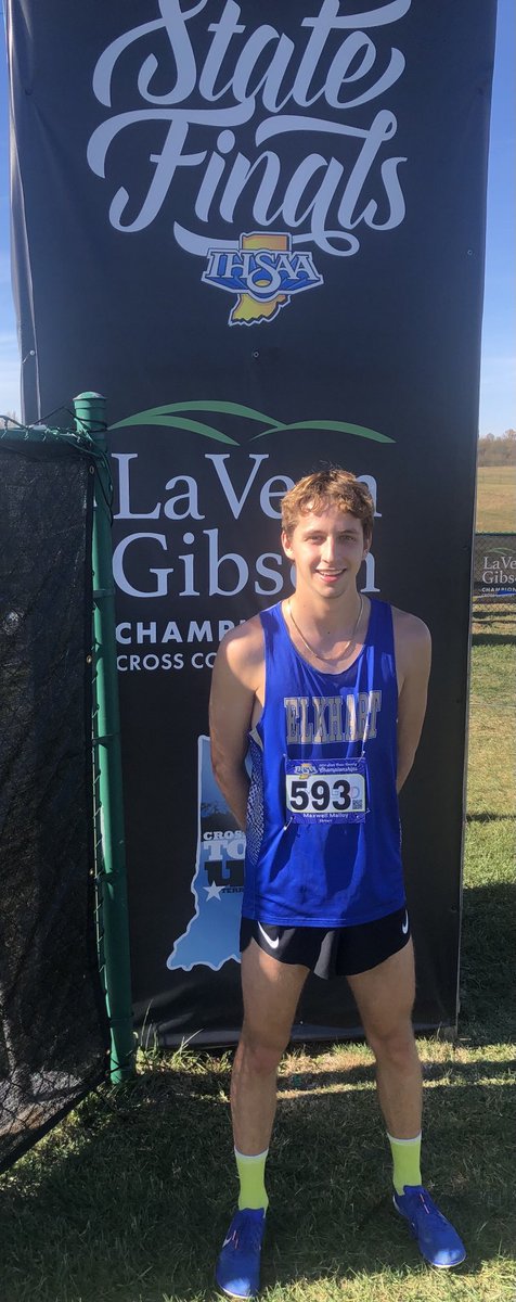 Max placed 8th with a PB time!