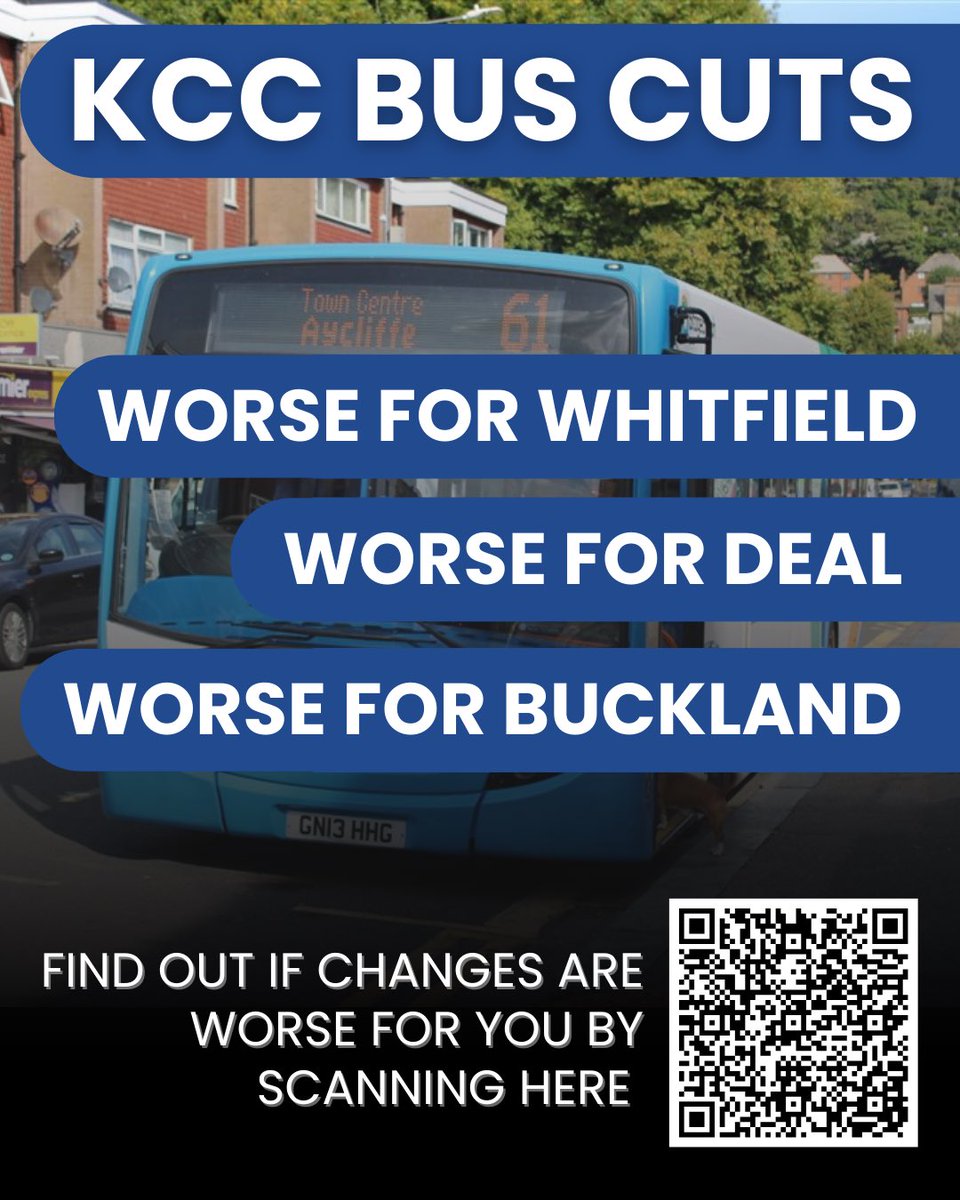 KCC and Stagecoach are cutting bus routes in our district. 

Is your service worse?

stagecoachbus.com/promos-and-off…

#ToryCuts