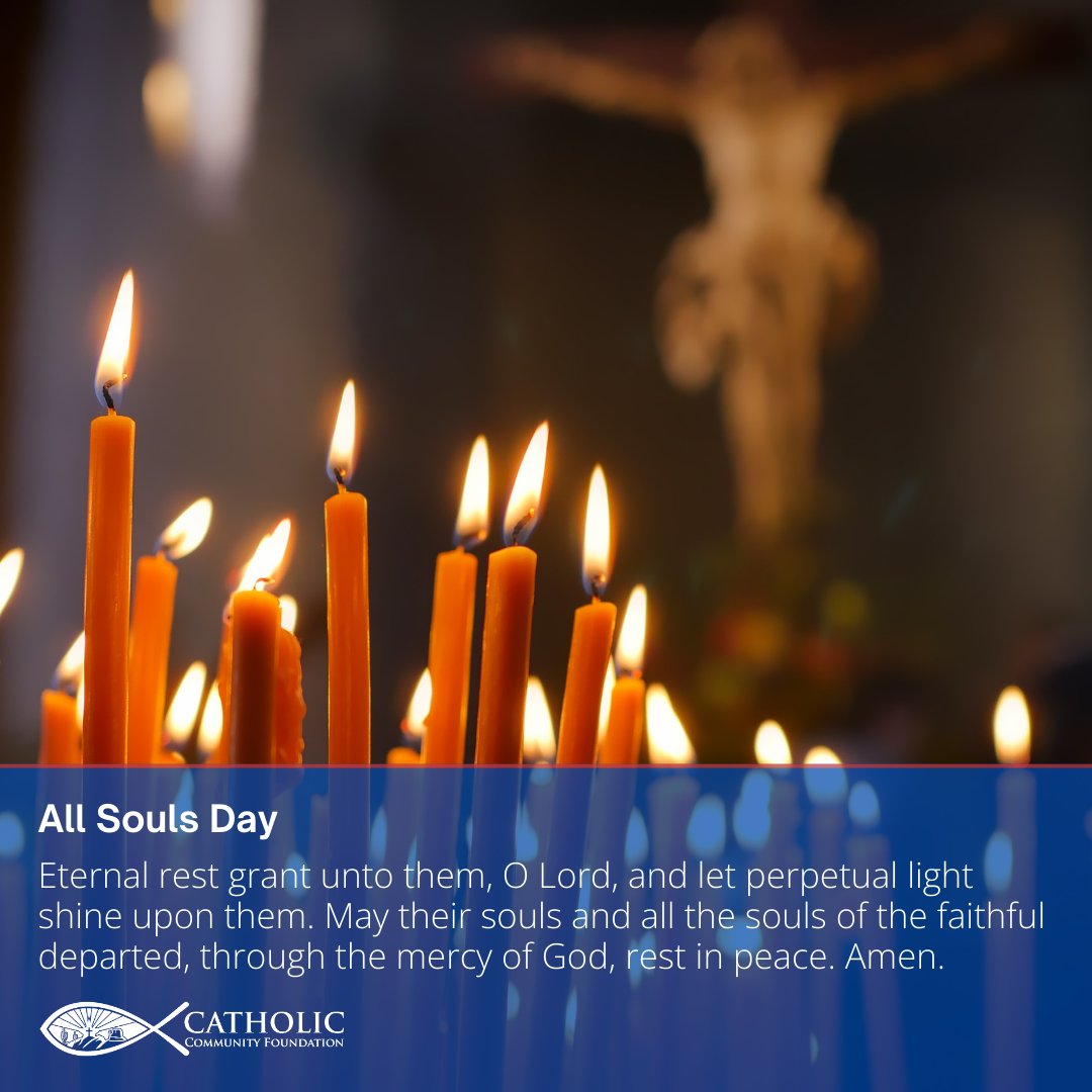 ccf_phx's tweet photo. Today especially, we remember and pray for the souls of all the faithful departed.
Learn more about The Perpetual Light Society.
 https://t.co/43siDMaaSI https://t.co/EZv3OM44IV