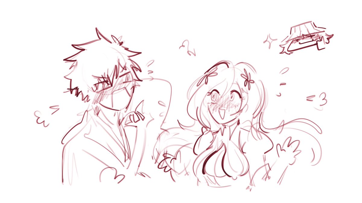 kyunkyvnnie's tweet photo. forgor to show yall this #ichihime doodle i drew :33 https://t.co/3AsYQtgmlP