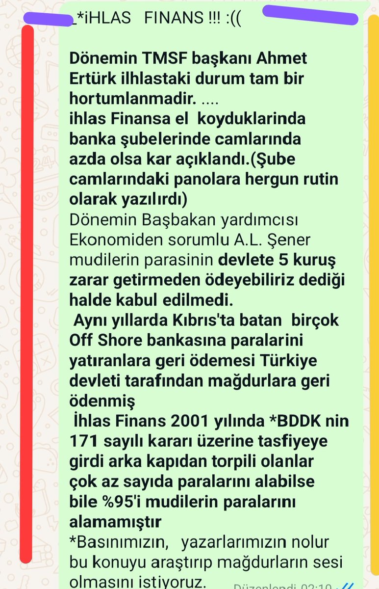 #24YıllıkTasfiyeİhlaszedeyeZulümdür
📌#İHLASZEDELER 24 YILDIR TASFİYE HİKÂYESİ İLE SÜRÜNCEMEDE BEKLETİLİYOR.
ONBİNLER,MİLİM İLERLEMEYEN TASFİYEYE MAHKÛM EDİLDİ.!
📌#YETKİLİLER SUS-PUS
<a href="/RTErdogan/">Recep Tayyip Erdoğan</a> <a href="/ticaret/">T.C. Ticaret Bakanlığı</a> <a href="/_cevdetyilmaz/">Cevdet Yılmaz</a> <a href="/adalet_bakanlik/">T.C. Adalet Bakanlığı</a> <a href="/yilmaztunc/">Yılmaz TUNÇ</a> <a href="/omerbolatTR/">Prof. Dr. Ömer Bolat</a> <a href="/TC_icisleri/">T.C. İçişleri Bakanlığı</a>