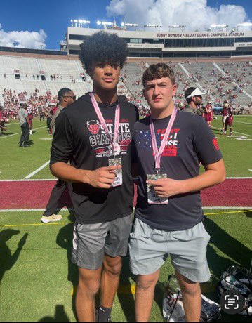 Bowdon High School Football/Athlete Recruiting (@bowdonrecruits) on Twitter photo 2026 Red Devil WR/TE <a href="/ProthroKaiden/">Kaiden Prothro</a> and 2026 DE/TE <a href="/JaxsonJones22/">Jaxson Jones</a> visiting <a href="/FSUFootball/">FSU Football</a> today! <a href="/GradickSports/">Gradick Sports</a> <a href="/NwGaFootball/">NwGa Football</a> <a href="/HSM_WestGA/">Hometown Sports Media</a> 2026 Red Devil WR/TE <a href="/ProthroKaiden/">Kaiden Prothro</a> and 2026 DE/TE <a href="/JaxsonJones22/">Jaxson Jones</a> visiting <a href="/FSUFootball/">FSU Football</a> today! <a href="/GradickSports/">Gradick Sports</a> <a href="/NwGaFootball/">NwGa Football</a> <a href="/HSM_WestGA/">Hometown Sports Media</a>