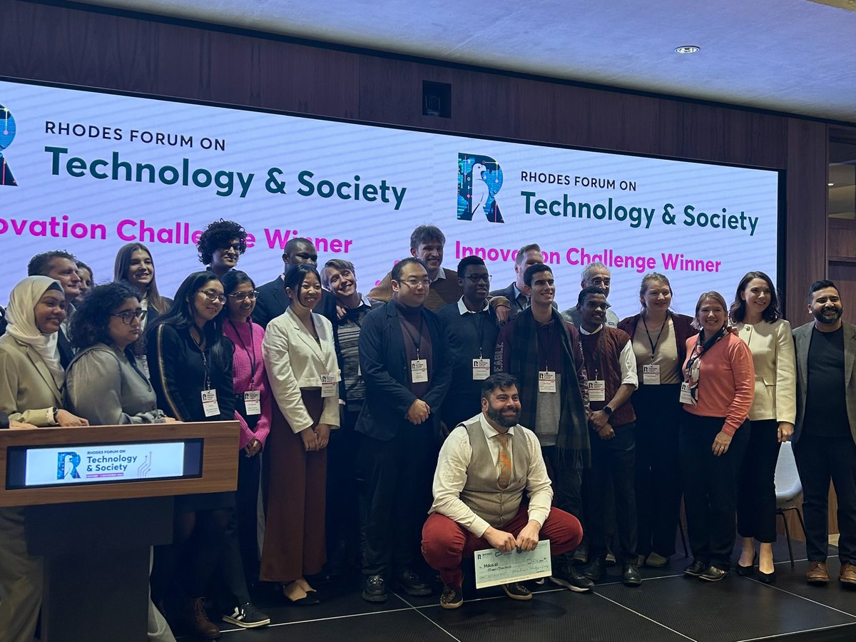 Rhodes Trust (@rhodes_trust) on Twitter photo Well done to all our Innovation Challenge finalists and huge congratulations to both our winning projects: Qusai Hammouri for MDus.ai and Daniel van Zyl + Caleb Anderson-de Waal for Huddle 🏆 <a href="/EquitechFutures/">Equitech Futures</a> Well done to all our Innovation Challenge finalists and huge congratulations to both our winning projects: Qusai Hammouri for MDus.ai and Daniel van Zyl + Caleb Anderson-de Waal for Huddle 🏆 <a href="/EquitechFutures/">Equitech Futures</a>