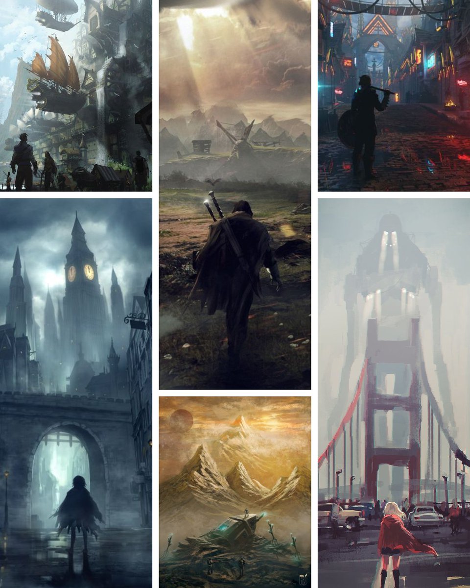 Westworld X The Truman Show
Across many different worlds built for entertainment, millions watch as prisoners with injected memories live out programmed stories. Until one prisoner begins to uncover the truth. #W #F #SF #questpit 

Note: All art used are drawings from artists.