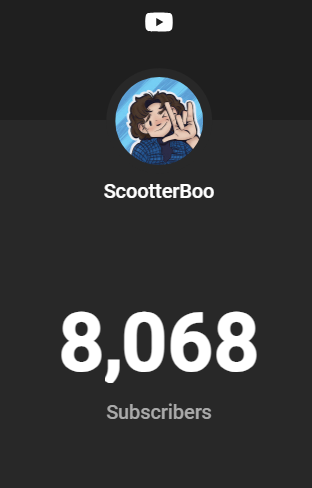 Scootterboo's tweet photo. Thank you guys so much for 8k!! I honestly don't even know what to say beside Im so grateful! https://t.co/BQ7bNrq7pU