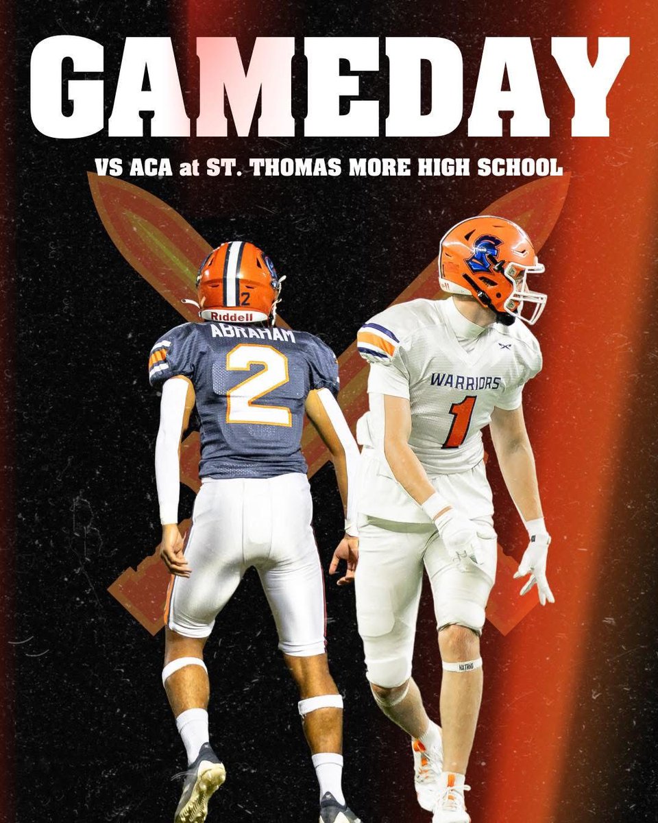 JohnGill_TCW's tweet photo. Watch our game today, Tomball Christian vs ACA. 4pm kick off. https://t.co/nl5XDMjE9U
 @TCWarriors @JasonSmith_OL @TXPrivateFBGuy @TXPSMedia https://t.co/tENa5kosdu