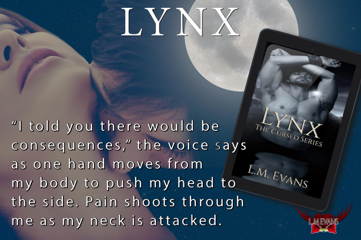 Lynx : The cursed series 

Only available on Amazon 

UK
amazon.co.uk/dp/B08MB469Q7/…

US
amazon.com/dp/B08MB469Q7/…

Paperbacks
US
amazon.com/dp/B08M8RJF3Z/…

UK 
amazon.co.uk/dp/B08M8RJF3Z/…