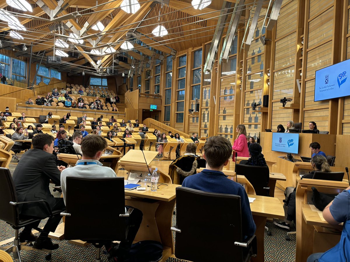 Foysol Choudhury MBE MSP (@foysolchoudhury) on Twitter photo Watching the Scottish Youth Parliament in action today has been both humbling and hopeful, reminding us that our work is never truly finished, but when we do it right, it helps create a better tomorrow for them.
Well done <a href="/EllieMSYP/">Ellie Craig MSYP</a> and all the speakers ๐
<a href="/POScotParl/">Alison Johnstone</a> #SYP Watching the Scottish Youth Parliament in action today has been both humbling and hopeful, reminding us that our work is never truly finished, but when we do it right, it helps create a better tomorrow for them.
Well done <a href="/EllieMSYP/">Ellie Craig MSYP</a> and all the speakers ๐
<a href="/POScotParl/">Alison Johnstone</a> #SYP