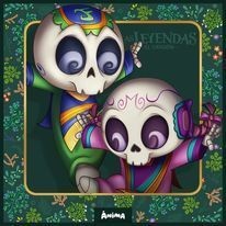 ¡Feliz día de los muertos! 💜🖤🩵
✧𝓣𝓪𝓰𝓼✧
#DiaDeMuertos2024 #laleyendadelanahuala #catrinas