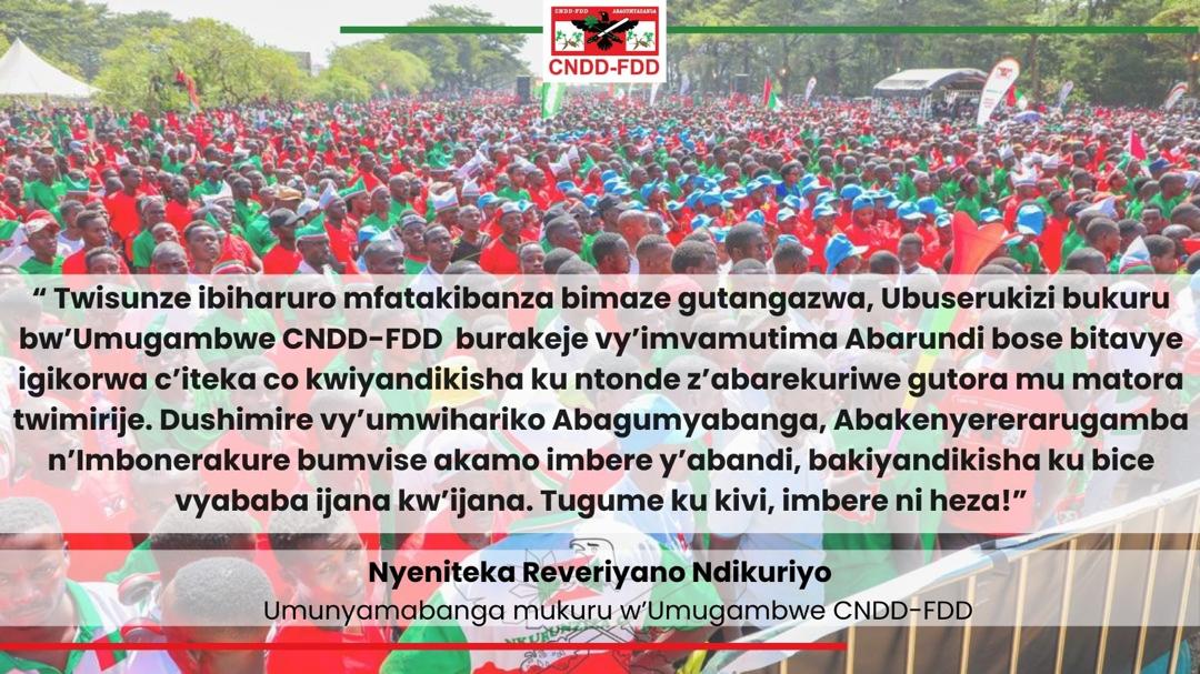 Bangeli9's tweet image. Kirapanze! #Amatora2025 #CnddFdd2025 Intsizi ni kashi.