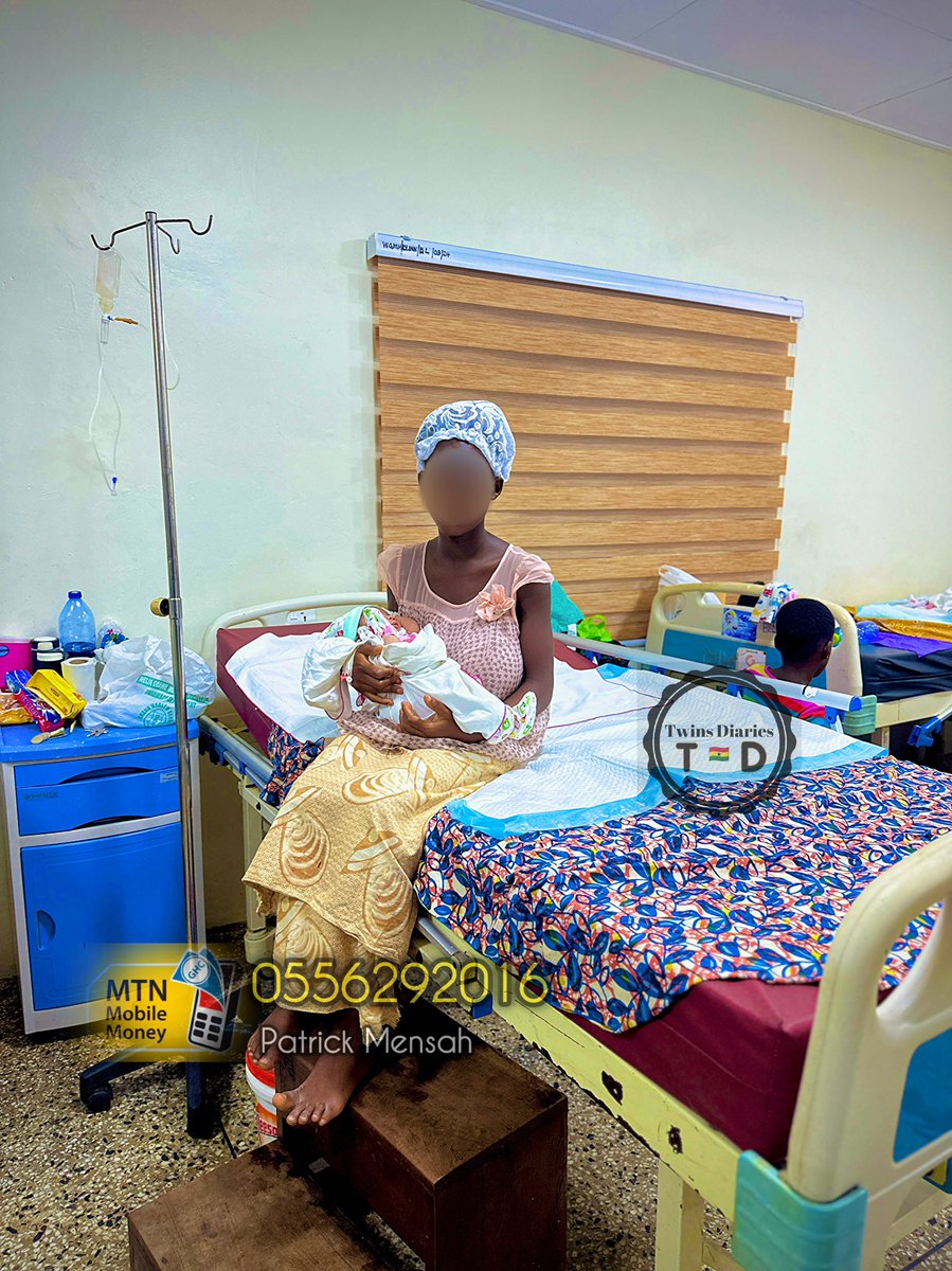 Good News!! 

Ama, the 12-year-old girl who was raped, has successfully delivered a bouncy baby girl through Caesarean section.

We visited her and the baby today.  She and her baby are both doing well

Unfortunately, she has not been discharged from the hospital as she has some