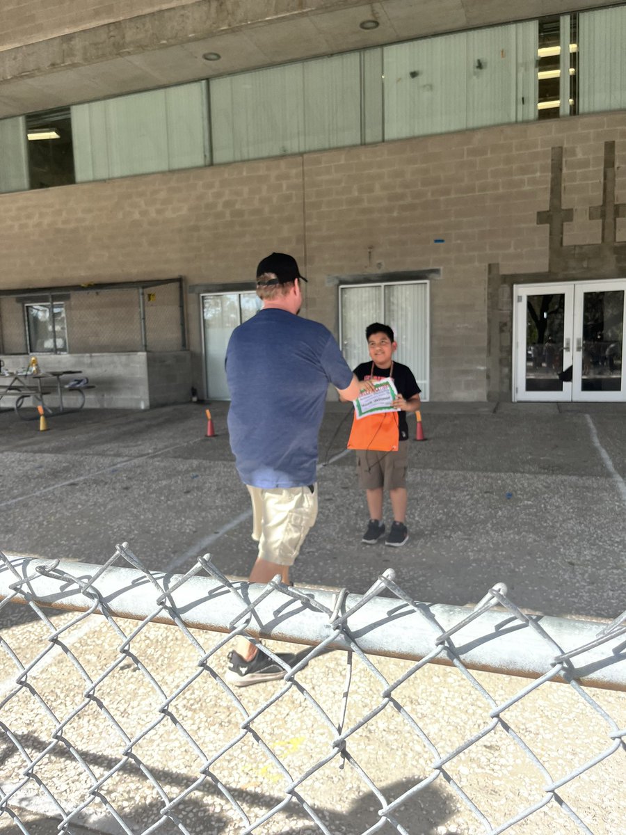 John Martinez Morales from Ms. Mahlum’s class wins his Heat in the Science Olympics! <a href="/WeAreHAEST/">HAEST</a> Go Jaguars!