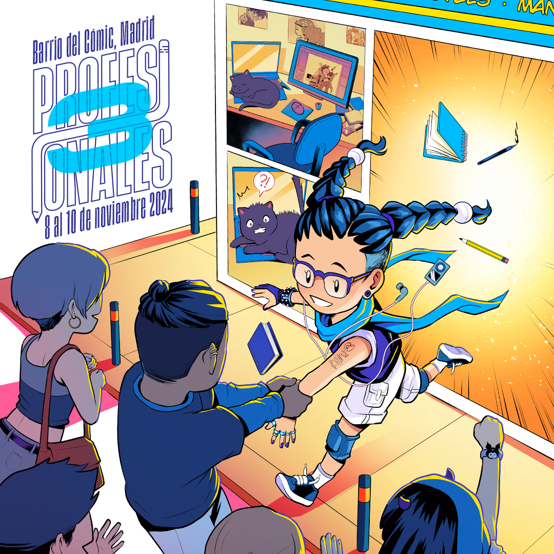 Si estás por  Madrid el próximo fin de semana, no puedes perderte <a href="/profesionales_3/">PROFESIONALES 3</a> 

📆 8-10/11/24
 📍 <a href="/barriodelcomic/">Barrio Del Comic</a> 

Nuestr@s #SociasMIA <a href="/DuneBlanco/">Dune Blanco</a>, Paula J Bueno,  
@angelaiturriza y <a href="/alediazbouza/">Ale Díaz Bouza</a> estarán  participando en el evento

¡Estáis tod@s invitad@s!

#Profesionales3