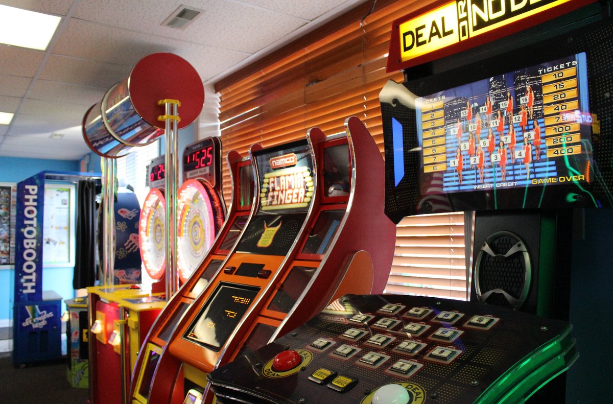 Step into the ultimate arcade adventure at Zig-E’s Funland! Whether you’re a pro gamer or just here for the fun, we’ve got something for everyone! Ready, set, play! 

#ZigesFUN #NWI #Arcade
