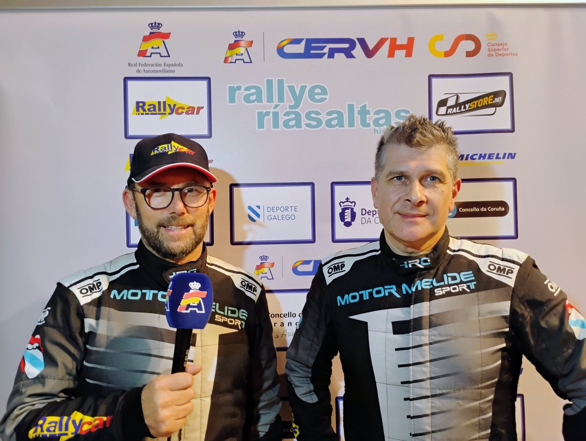cerh_rfeda's tweet photo. Terminado el #rallyeriasaltas con victoria en la general del #CERVH y en la categoría #Pre81 para Xesús Ferreiro y Javi Anido. Manuel Muniente y Diego Louzao se han impuesto en #Pre2000 y Miguel Ángel García y Mónica López en #pre90 https://t.co/r1XlY50DzP
