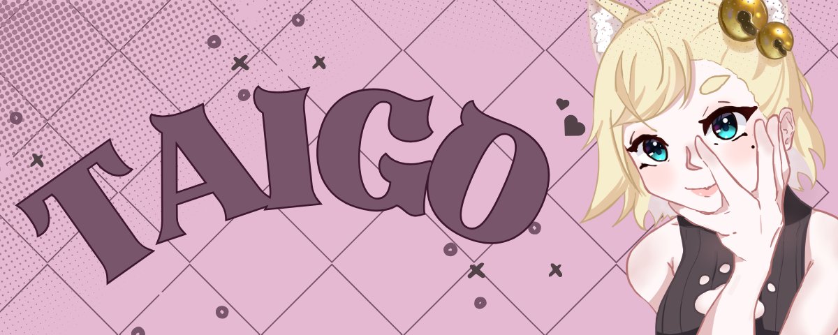TAigo_of's tweet photo. Just made this Twitch banner for the channel💛
#digitalart #Vtuber https://t.co/1W43enAwHE