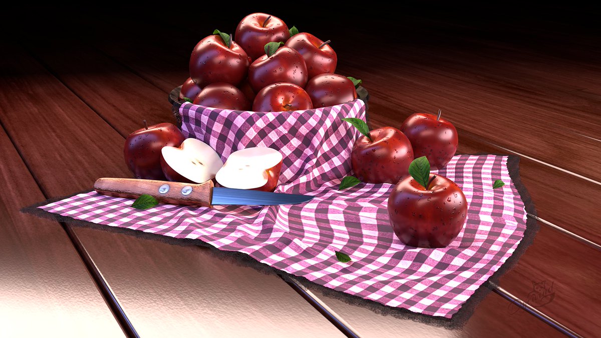 Dyewind1's tweet image. Following along with a Blender tutorial series.

Check out the Blender tutorial here:
youtube.com/watch?v=j14b25…

#cgboost #3dtutorial #blender #stilllife #apples