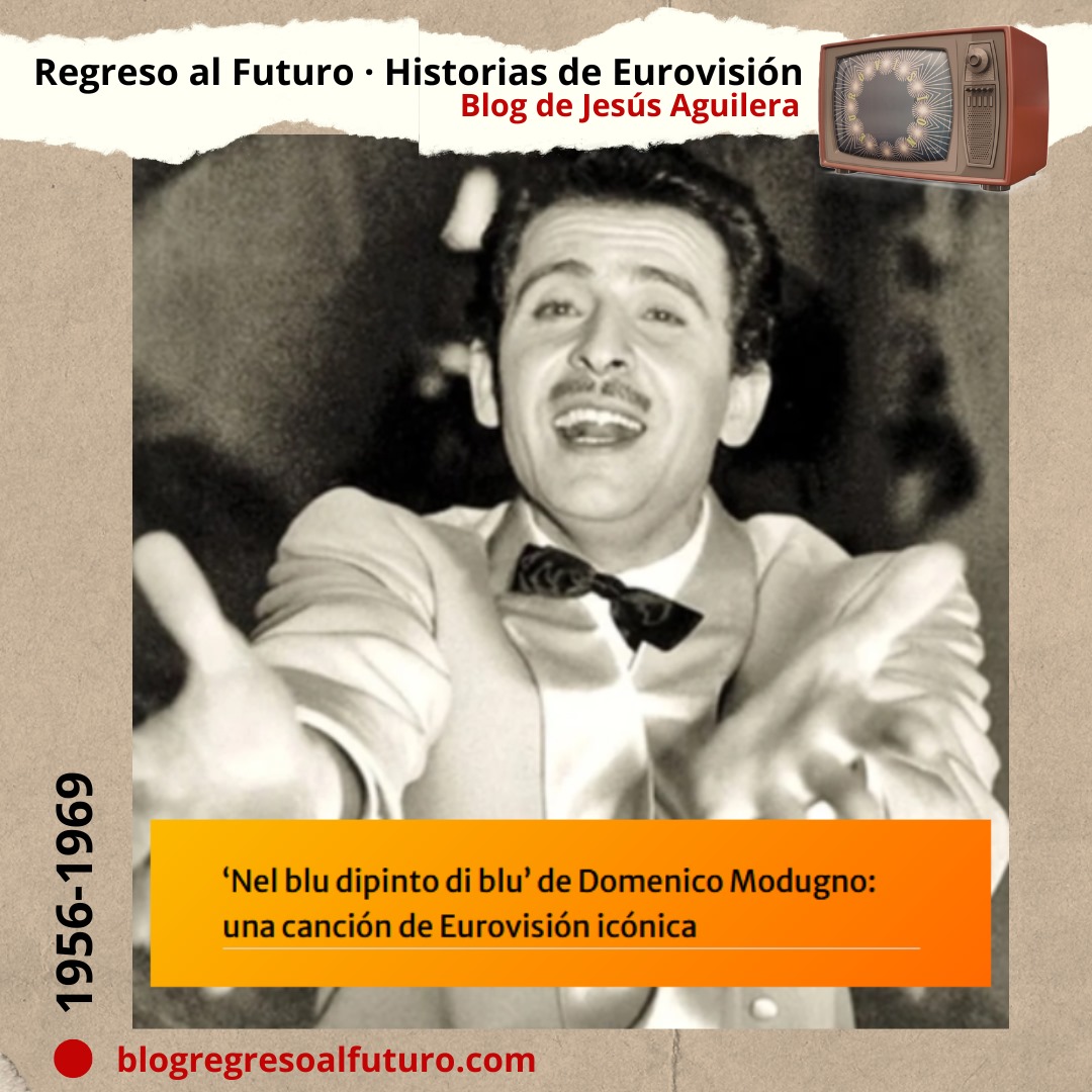 🎶 En #BlogRegresoAlFuturo exploramos la magia de ‘Nel blu dipinto di blu’ (Volare) de Domenico Modugno 🌌. Una canción que, aunque no ganó #Eurovision1958, fue un fenómeno cultural global y sigue viva. 🎤👉 blogregresoalfuturo.com
 #Eurovisión <a href="/RevolucionESC/">RevolucionESC | Hub by eurofans</a>
