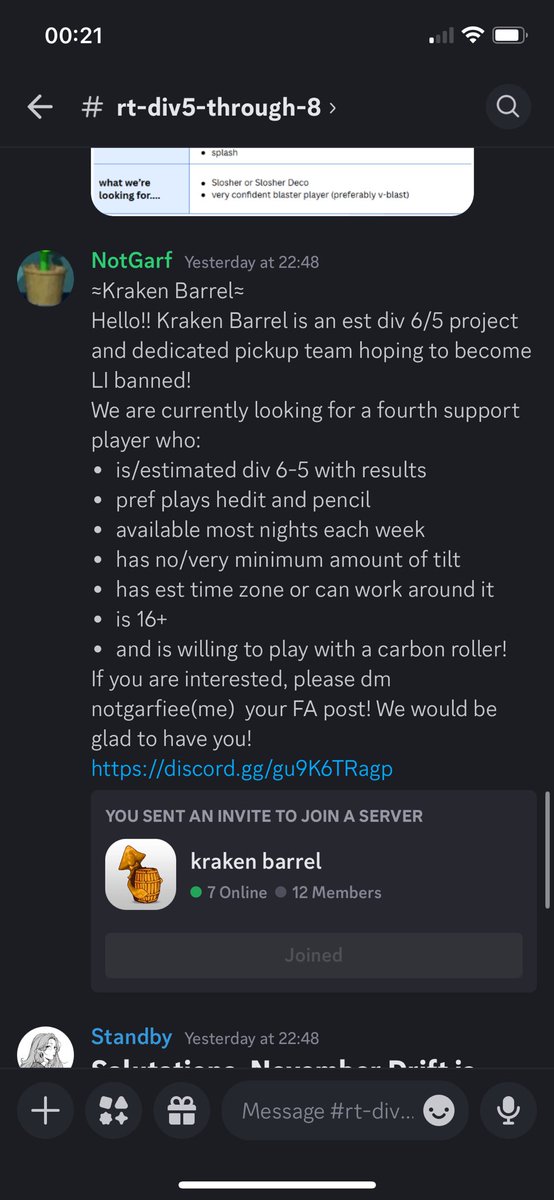 Share this or else no more kraken barrel meals for you.... OoOoOo...