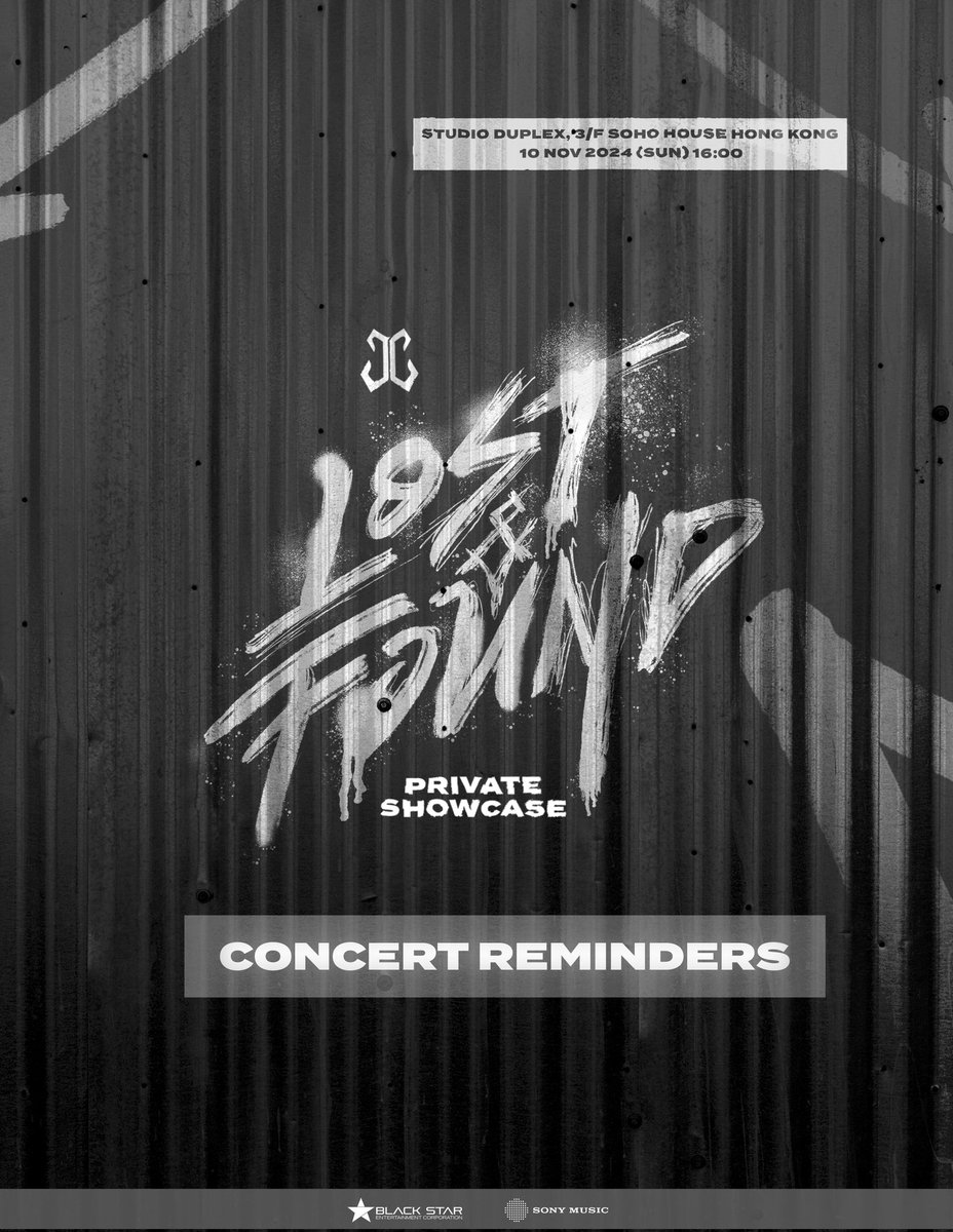 sonymusicph's tweet photo. LOST &amp; FOUND ALBUM SHOWCASE HONG KONG

Don't forget these important reminders for a safe and fun time!

🎟️Tickets still available until before the show starts via https://t.co/HvDTBrXPF4 

#JCLostAndFoundHongKong #JOSHCULLEN
@JoshCullen_s https://t.co/2PvpsbS47d