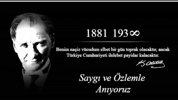 1881-193∞ 

Saygı ve özlem ile anıyoruz 

#10kasım