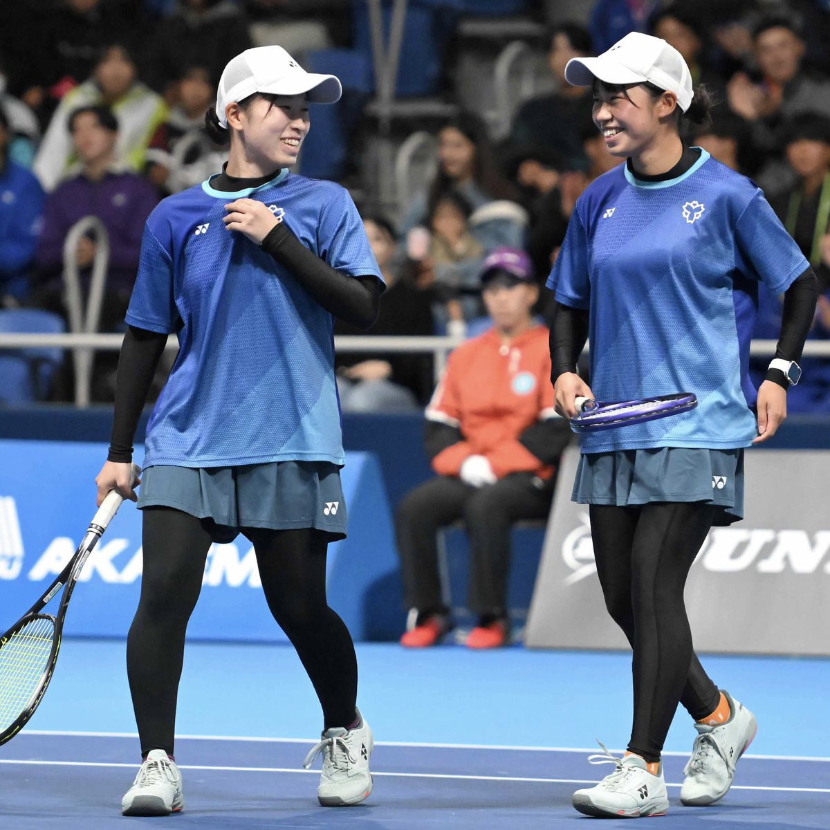 全日本選手権 🗼 【女子準決勝】 天間美嘉・左近知美(日本体育大学) vs