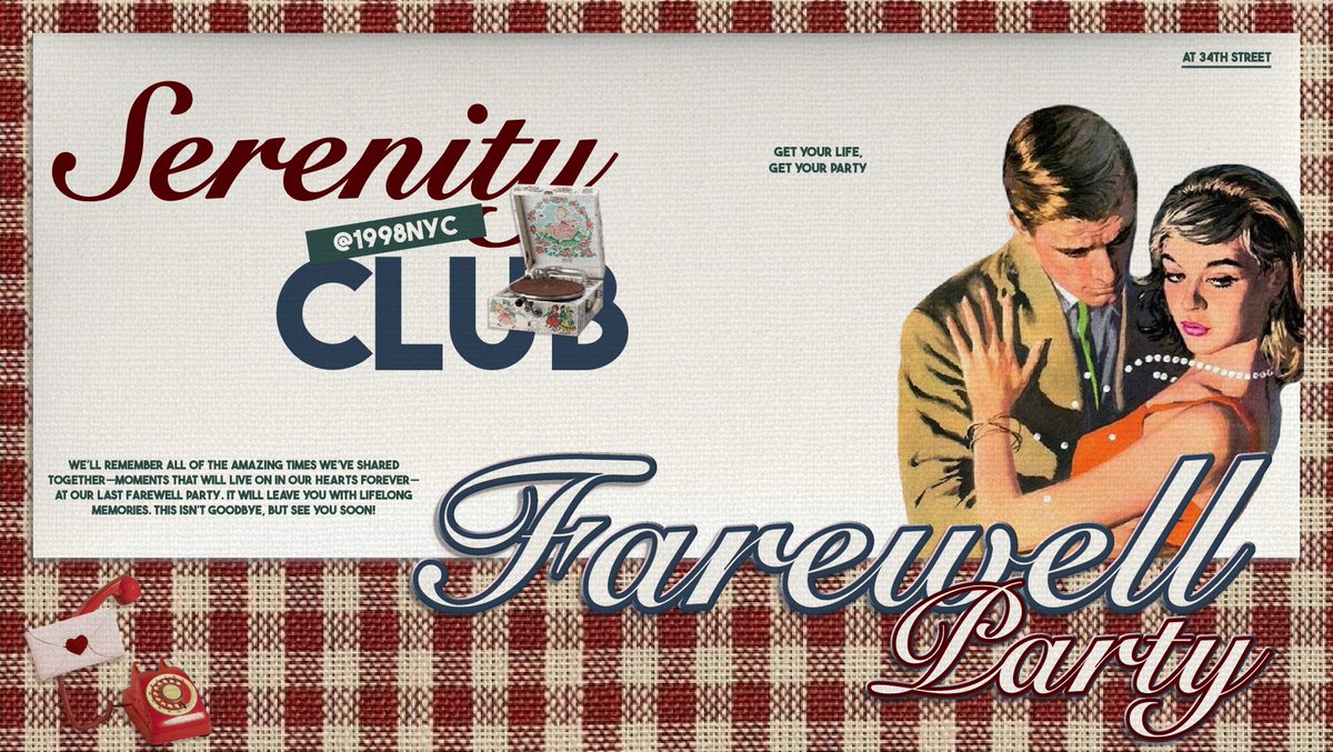 Every chapter we have experienced, from the start to the present, has been incredible and is linked to a memory we will never forget. There’s no reason not to enjoy yourself, even though this is a farewell party. Let’s say, see you again <a href="/1998NYC/">NYC.</a>! 🗽