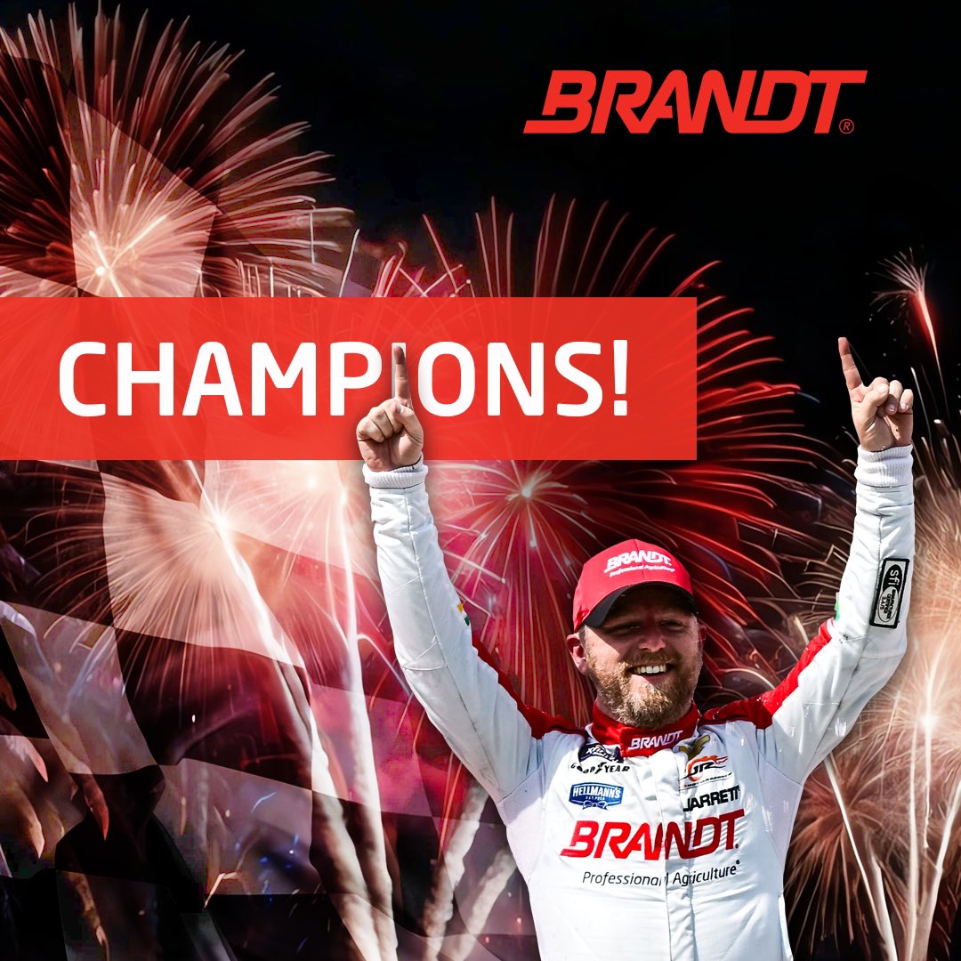 BrandtRacing's tweet photo. Your 2024 NASCAR Xfinity Series Champion🌽7️⃣ Congratulations Justin Allgaier! 

@J_Allgaier @JRMotorsports https://t.co/t8B1NmQKqo