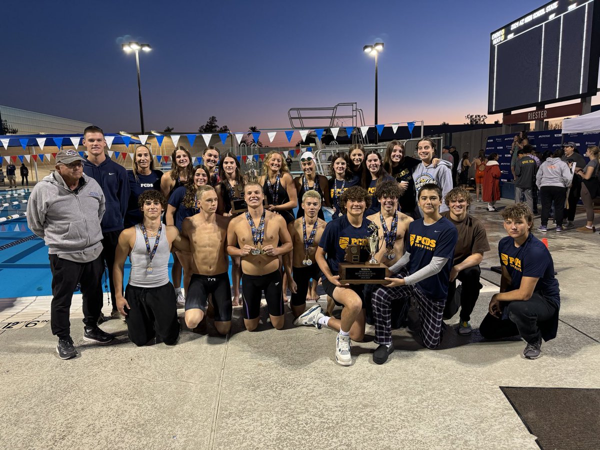 Congrats to the girls’ swim &amp; dive team as they won the AIA DIII State Championship.  Congrats to the boys’ swim &amp; dive team as they finished runner-up!  Great job everyone!  GO EAGLES!!!