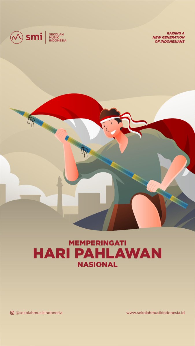 Selamat memperingati Hari Pahlawan Nasional! 󰏙
Mari kita mengenang jasa pahlawan yang tak kenal lelah berjuang demi kemerdekaan negeri
tercinta. Semoga semangat juang para pahlawan akan selalu menginspirasi kita untuk
melangkah bersama 🔥