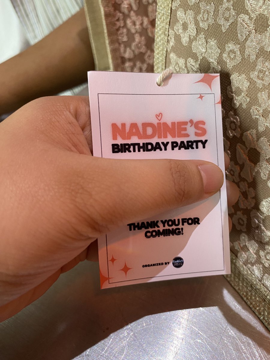 neluster's tweet photo. We’re here!

#PartyWithNadine https://t.co/gVyKP4wXmN