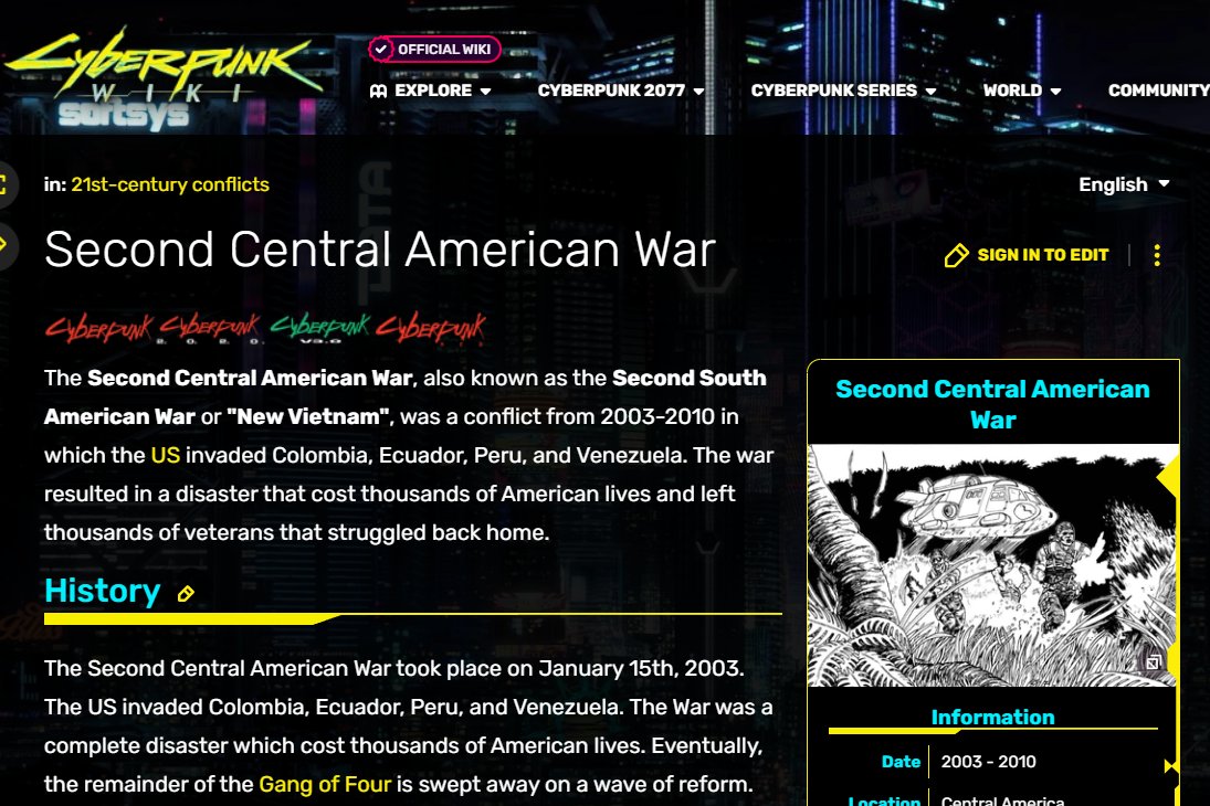 A little late, but dystopia always arrives.