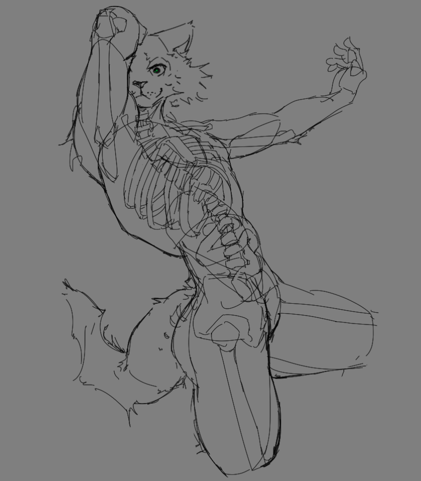 Bet yall never made a fursona that's TRANSPARENT,,