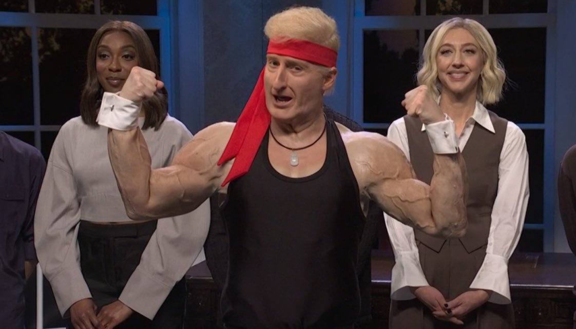 The <a href="/nbcsnl/">Saturday Night Live - SNL</a>  cast pulled a satirical Mephisto for the cold open, “we’ve been with you all along,”