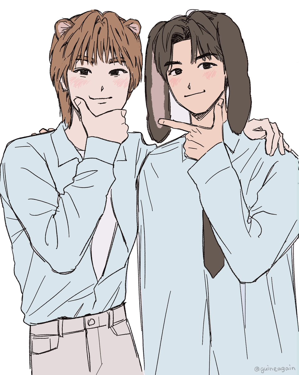 guineagain's tweet photo. 빵떡즈♡ #정수 #준한 https://t.co/yDtbwNKoaI