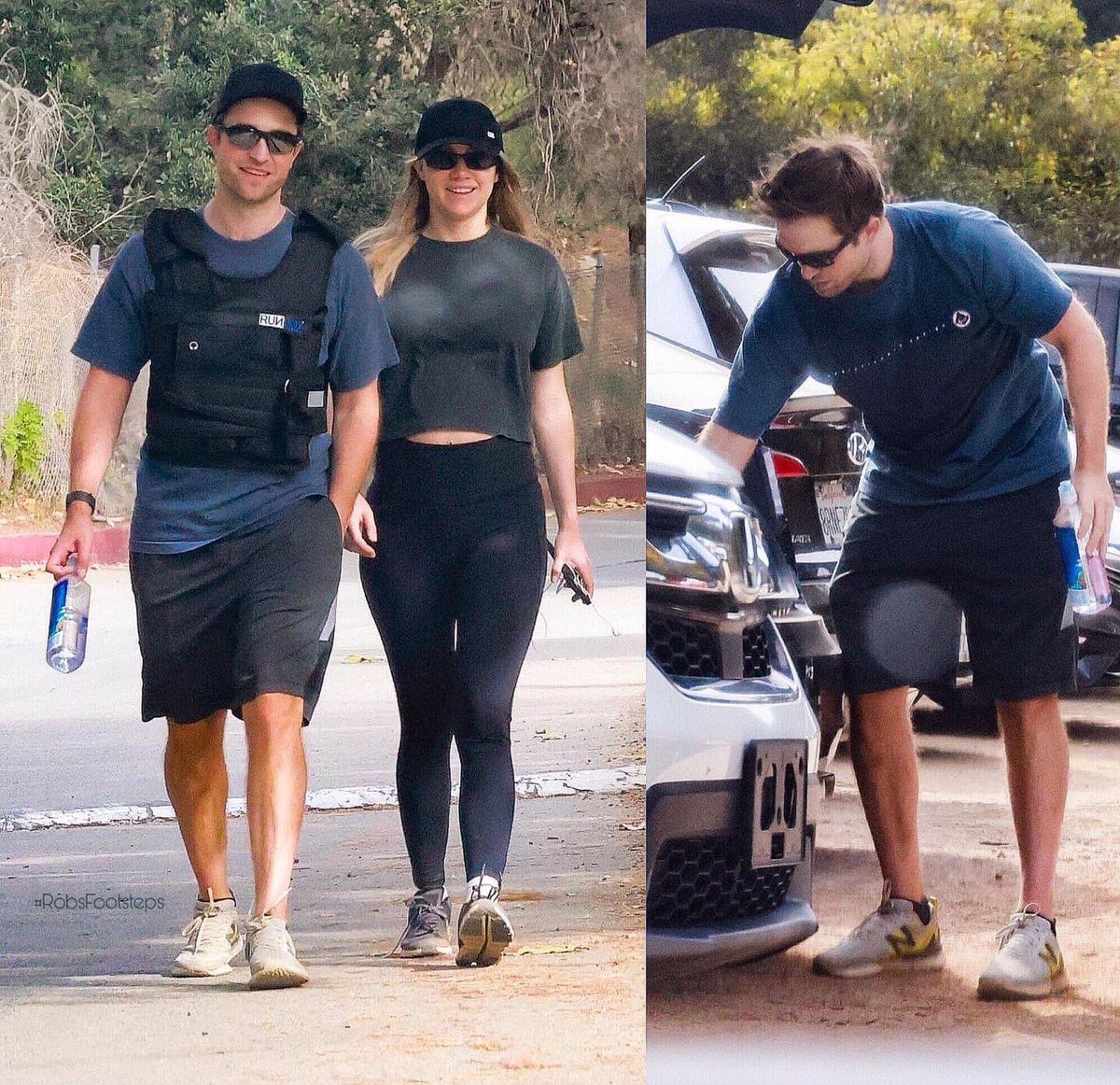 FLASHBACK: On a day like today exactly one year ago, November 10th 2023, Robert Pattinson and Suki Waterhouse got in some exercise on a morning hike in Los Angeles, USA.