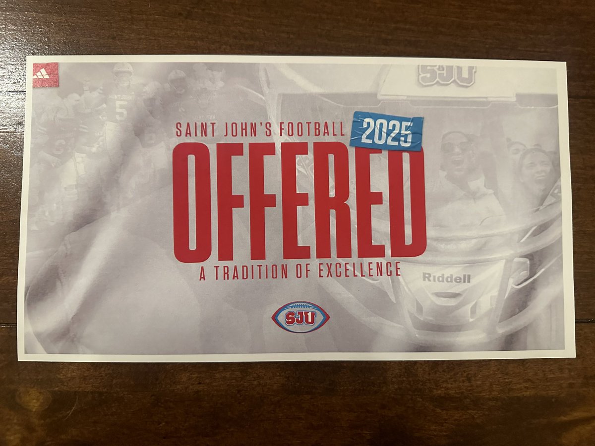 Carter Kleinsasser (@c_kleinsasser) on Twitter photo Grateful to have received an offer from <a href="/SJUFootball/">Johnnie Football</a>! Thank you <a href="/SJUGaryFasching/">Gary Fasching</a> for this opportunity!
<a href="/WestonkaFB/">Westonka Football</a> <a href="/SJUFBCoachDumo/">Damien Dumonceaux</a>
<a href="/OJW_Scouting/">PrepRedzone Oliver</a> <a href="/NWahlScouting/">Nate Wahl</a> <a href="/PrepRedzoneMN/">Prep Redzone Minnesota</a> Grateful to have received an offer from <a href="/SJUFootball/">Johnnie Football</a>! Thank you <a href="/SJUGaryFasching/">Gary Fasching</a> for this opportunity!
<a href="/WestonkaFB/">Westonka Football</a> <a href="/SJUFBCoachDumo/">Damien Dumonceaux</a>
<a href="/OJW_Scouting/">PrepRedzone Oliver</a> <a href="/NWahlScouting/">Nate Wahl</a> <a href="/PrepRedzoneMN/">Prep Redzone Minnesota</a>