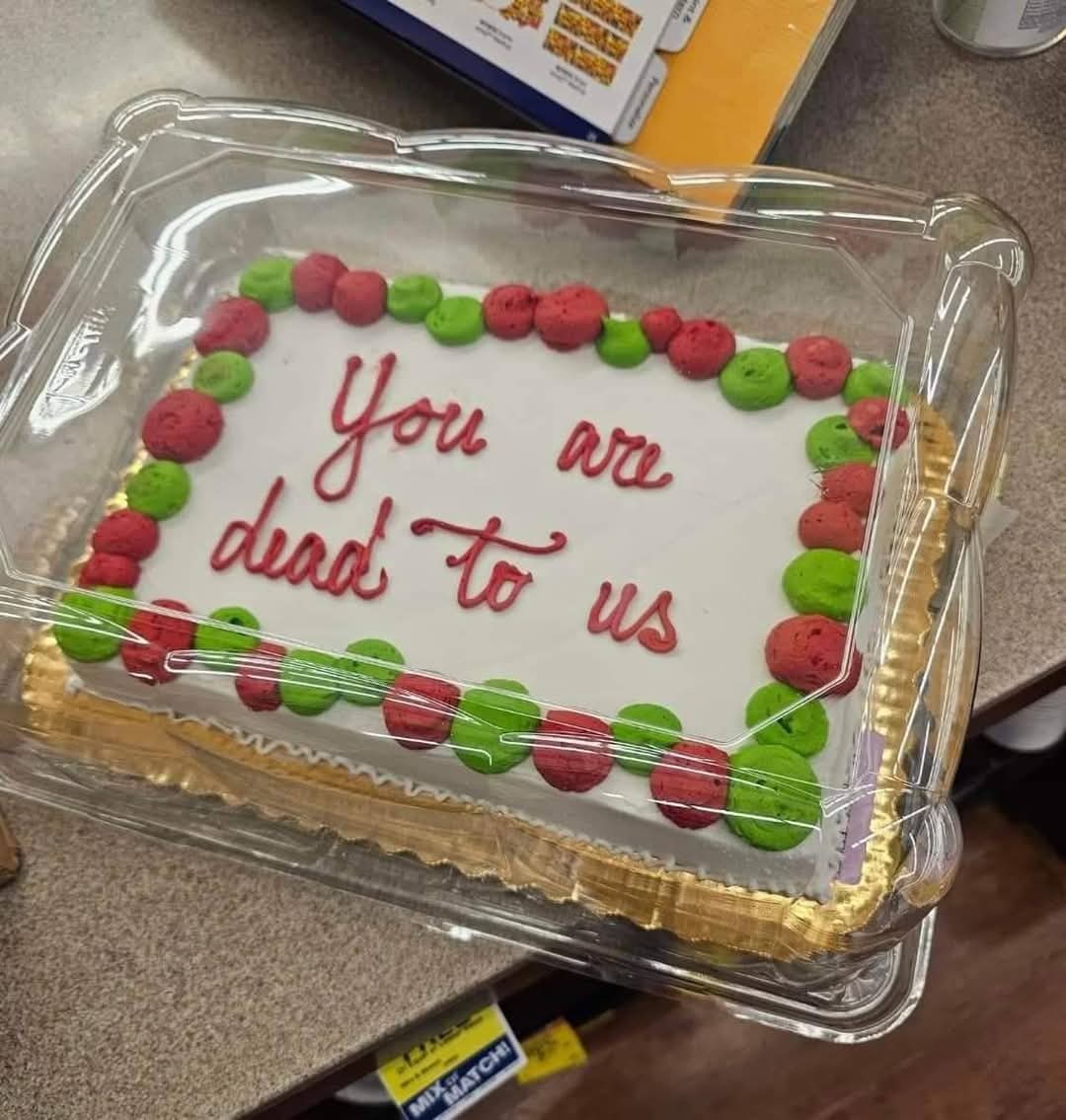 DeadGurlUK's tweet image. Hey, I got a cake this year!
