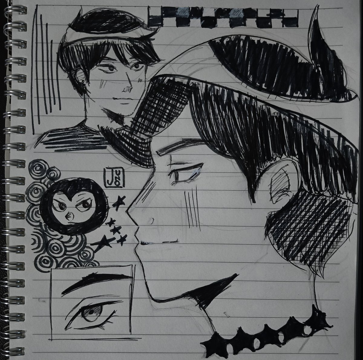 pmkizz's tweet image. Sketch rápido de un random jiji🦝

#draw #dibujo #art #doodleart